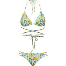 Stof - Vrouw Badkleding Buffalo Triangelbikini Maat 34 A/B - Multicolor