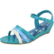 Spot On UK Child, Blue Multi Blue Girls Casual Sandals