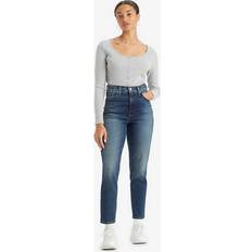 Levi's High Waisted Mom Jeans Blau Blau