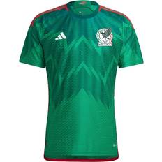 adidas Mexico National Team 2022/23 Home Authentic Blank Jersey