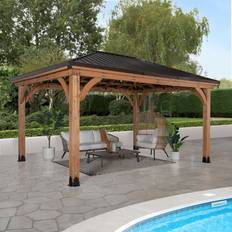 Barrington Cedar Patio Gazebo 4.8m