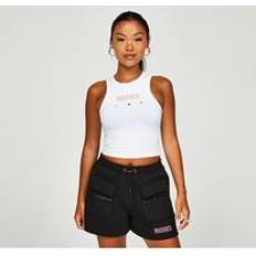 Hood Tank Tops Hoodrich Womens Combat Crop Tank Top