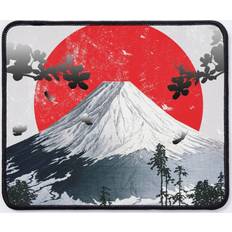 BearLad Mouse Pad Cherry Blossoms Mount Fuji Japan Mousepad