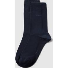 Esprit Kläder Esprit Socken mit Label-Stitching im 2er-Pack in Marineblau, Größe 35/38 35/38