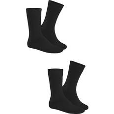 Hudson Strømper Hudson Herren ONLY 2-PACK 43/46 Klassische Herren Socken im Doppelpack Black Schwarz