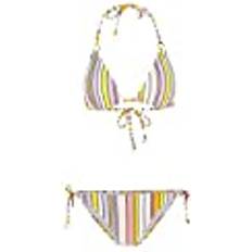 Multifärgade Bikiniset O'Neill Capri-BONDEY Bikini Set, 32021 Multi Stripe, vanlig för kvinnor, 32021 Multi Stripe