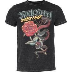 Rock Rebel by EMP T-shirt with old school print T-Shirt black
