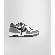 Viskos Sneakers Off-White Dekorerad Viskosblandningstopp - White