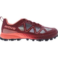 Dam - Röda Sportskor Inov-8 MudTalon Speed Wide - Burgundy/Coral