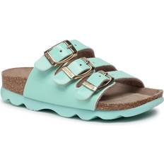 Turkoois Sandalen Superfit Korkis 3 Wave Sandalen - Turquoise/Grijs/Bruin