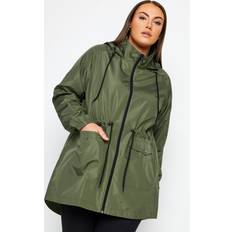 Green Coats Yours Lightweight Parka Jacket Olive