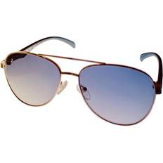 Kenneth Cole Cole Reaction Sunglass Silver Metal Aviator KC1318 10B