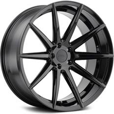 20" - 5/120 Car Rims TSW TSW Wheels Clypse Gloss Black Wheel with inches /5 120 Offset