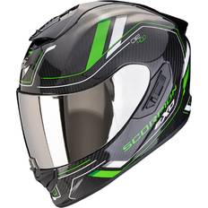 Scorpion Exo-1400 Evo II Carbon Air Mirage Helmet - Black/Green