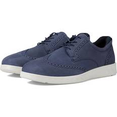 Blue - Men Derby ecco Men's Lite Hybrid Brogue Shoe Leather Night Sky