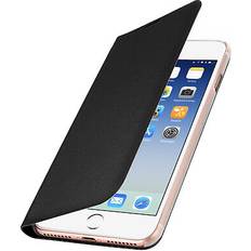 Avizar Funda Iphone 7 Plus 8 Plus Libro Billetera Flip Book Cover Negro