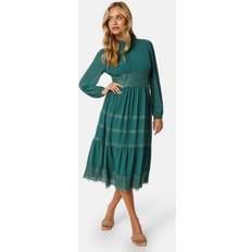 Knälånga klänningar Bubbleroom Bubbleroom Occasion Iris Dress - Dusty Green