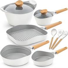 COOKLOVER PFOA Free Induction Pots Cookware Set