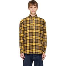 Guld - Herr Skjortor Samsøe Samsøe Luan X Shirt 7383 Herr Långärmade Skjortor