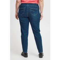 Fransa Plus Selection FPELLIE Jeans Blå Damer