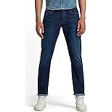 G-Star G-STAR RAW Herr 3301 raka klassiska jeans, Bär Ultramarine C052-c236, 32L