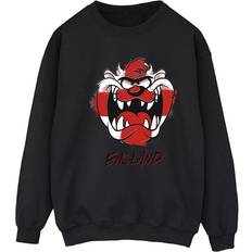 Looney Tunes Taz England Face Sweatshirt Black