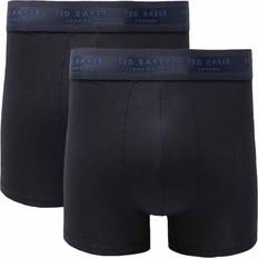 Ted Baker Herenondergoed Ted Baker Claytt 2-Pack Mens Navy Modal Trunks