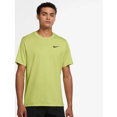 Nike Herren Pro Dry-Fit T-Shirt, High Voltage/Lt Lemon Twist/Ht