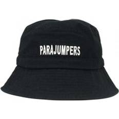 Parajumpers Women Hats Parajumpers Womens Bold Embroidered Logo Black Bucket Hat