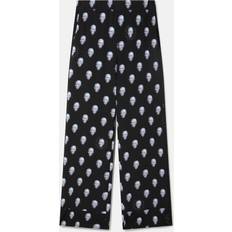 Multicoloured - Unisex Trousers Stella McCartney Black Sexy Robot Trousers 8545 MULTICOLOR