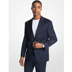 Wool Suits Michael Kors Kaplan Wool Blend Sportscoat Blue 42R