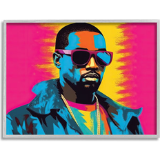 Interior Details Stupell Kanye West Modern On Wood Print Framed Art