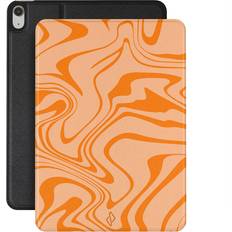 Orange Tablet Cases Burga High Vibrations Color Swirl iPad Air 10.9 5th/4th Gen Case