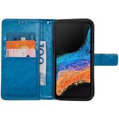 CaseOnline Wallet cover 3-kort Samsung Galaxy Xcover 6 Pro Lyseblå