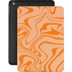 Orange Tablet Cases Burga High Vibrations Color Swirl iPad Mini 7.9 5th Gen Case