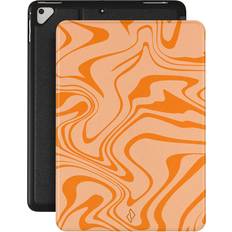 Orange Tablet Cases Burga High Vibrations Color Swirl iPad 9.7 6th/5th Case