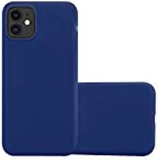 Cadorabo CANDY DUNKEL BLAU, Apple iPhone 11 XI Case for Apple iPhone 11 Cover Protection TPU Silicone Gel Back case Blue