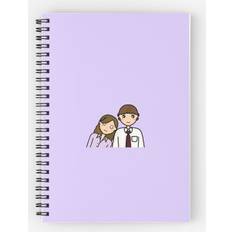 Office Supplies Famgem Spiral Notebook The Office Pam Sleeping on Jim's Shoulder A5 120