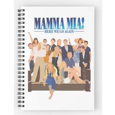 Office Supplies Famgem Spiral Notebook Mamma Mia: Here We Go Again