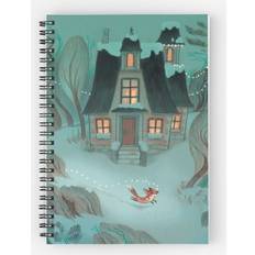 Office Supplies Famgem Spiral Notebook "But the fox had other ideas" A5 120
