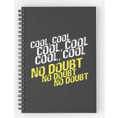 Office Supplies Famgem Spiral Notebook Cool, No Doubt A5 120