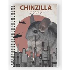 Office Supplies Famgem Spiral Notebook Chinzilla Giant Chinchilla Monster A5 120