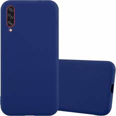 Samsung Galaxy A70 Mobile Phone Covers Cadorabo CANDY DUNKEL BLAU, Samsung Galaxy A70s Case for Samsung Galaxy A70 A70s Cover Protection TPU Silicone Gel Back case Blue