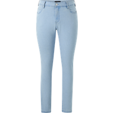 Zizzi Jeans Zizzi Jeans High-waisted Super Slim Amy Jeans Blå W44/L32