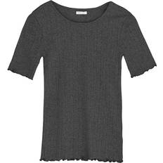 Edie Tee T-shirt Dark Grey Melange