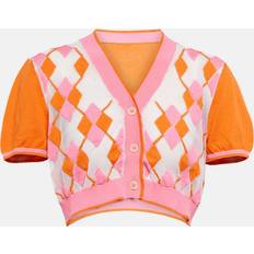 Orange - Women Cardigans Jacquemus Le Cardigan Toledo - Multicoloured