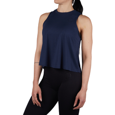 MM Sports Tank High Neck Dam Mörkblå