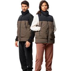 Bruna - Unisex Västar Jack Wolfskin Unisex Dellbrueck Vest, XS, Chestnut