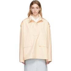 Linen Jackets Studio Nicholson Beige Enzo Jacket Linen