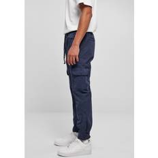 5XL Pantalons Urban Classics Jogging Militaire - Bleu